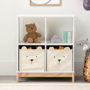 Brannan Bear Bookcase with Bins 9