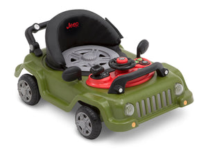  Jeep® Classic Wrangler 3-in-1 Grow With Me Walker, Anniversary Green (348),Adjustable seat height 5