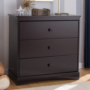 Sutton 3 Drawer Dresser with Changing Top 3