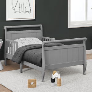 Wood Sleigh Toddler Bed 3