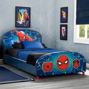 Delta Children Spider-Man Upholstered Twin Bed Spider-Man (1163) 13