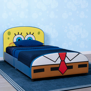 SpongeBob SquarePants Upholstered Twin Bed 0