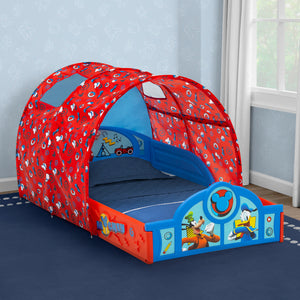 Mickey Mouse Sleep and Play Toddler Bed with Tent 9