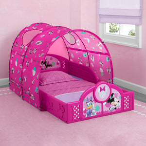 Minnie Mouse Plastic Sleep and Play Toddler Bed with Canopy 8