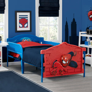 Spider-Man Plastic 3D Twin Bed 2