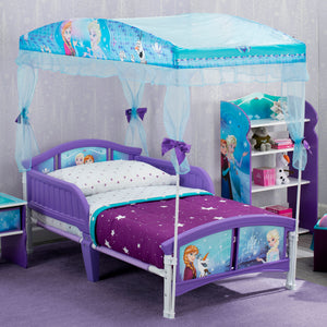 Frozen Toddler Canopy Bed 15