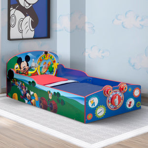 Mickey Mouse Interactive Wood Toddler Bed 2