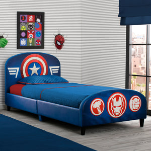 Avengers Upholstered Twin Bed 11