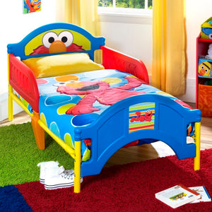 Sesame Street Plastic Toddler Bed 23