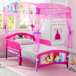 Princess Canopy Toddler Bed 12