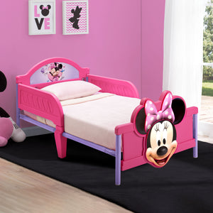 Minnie Mouse Plastic 3D Toddler Bed 6