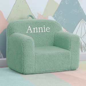 Personalized Cozee Sherpa Chair for Kids 0