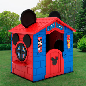 Mickey Mouse Plastic Indoor/Outdoor Playhouse with Easy Assembly 7