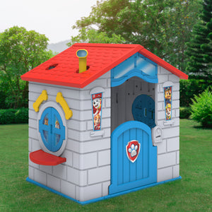 PAW Patrol Plastic Indoor/Outdoor Playhouse with Easy Assembly by Delta Children 2