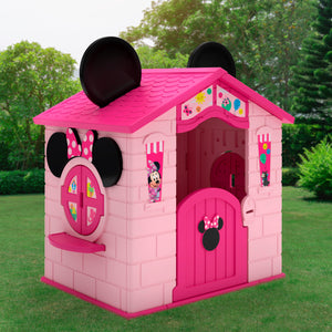 Minnie Mouse Plastic Indoor/Outdoor Playhouse with Easy Assembly 10