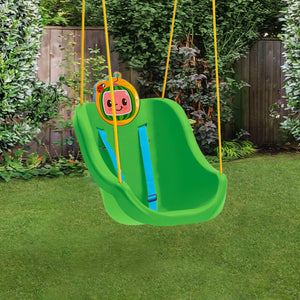 Cocomelon 2-In-1 Outdoor Kids Swing 5