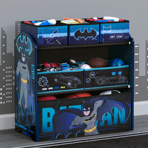 Batman 6 Bin Design and Store Toy Organizer 118