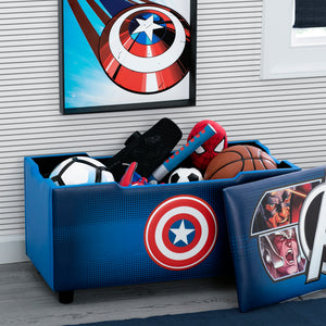 Avengers Upholstered Storage Bench for Kids 18