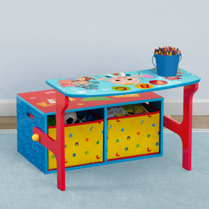 CoComelon 2-in-1 Activity Bench and Desk 4