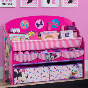 Minnie Mouse Deluxe Book & Toy Organizer 8