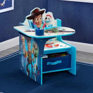 Toy Story 4 Chair Desk with Storage Bin by Delta Children 1