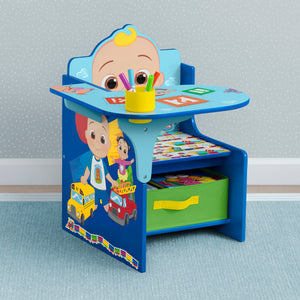 CoComelon Chair Desk with Storage Bin 22