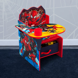 Spider-Man Chair Desk with Storage Bin 12