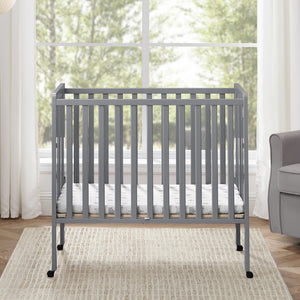 Lee Portable Folding Mini Crib with 1.5-Inch Mattress 28