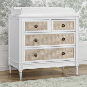 Madeline 4 Drawer Dresser with Changing Top and Interlocking Drawers 10