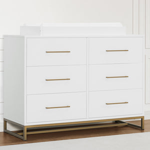 Jade 6 Drawer Dresser with Interlocking Drawers 2