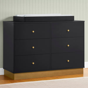 James 6 Drawer Dresser with Interlocking Drawers 2