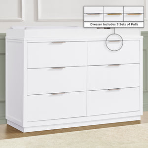 Forever 6 Drawer Dresser with Interlocking Drawers - Classic Collection 2