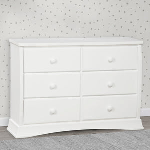 Bentley 6 Drawer Dresser with Interlocking Drawers 18