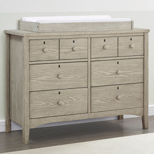 Farmhouse 6 Drawer Dresser with Interlocking Drawers 5