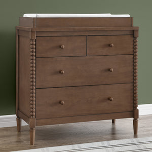 Saint 4 Drawer Dresser with Changing Top and Interlocking Drawers 13