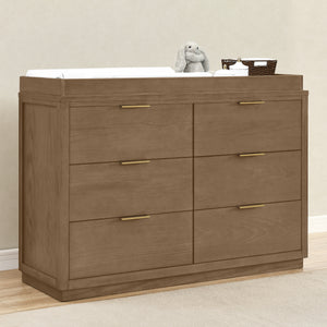 Forever 6 Drawer Dresser with Interlocking Drawers - Naturals Collection 2