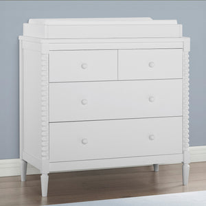 Saint 4 Drawer Dresser with Changing Top and Interlocking Drawers 6