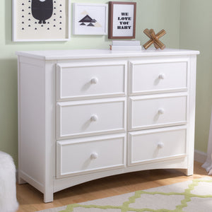 Summit 6 Drawer Dresser with Interlocking Drawers 19