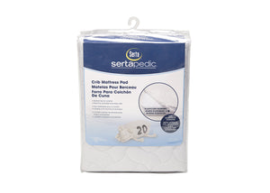 Sertapedic Fitted Crib Mattress Pad No Color (NO) 2