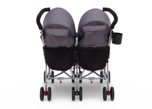 LX Pkus Side x Side Double Stroller Maze (817), Back View 6