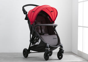 Jeep Gemini Stroller Red Stripe (2243) 13598-2243 1