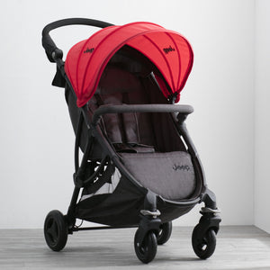 Jeep Gemini Stroller Red Stripe (2243) 22