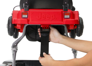 Jeep® Classic Wrangler 3-in-1 Grow With Me Walker Red (2312) Rear Detail View 12