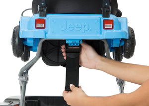  Jeep® Classic Wrangler 3-in-1 Grow With Me Walker, Anniversary Blue (2315), Adjustable seat height 18