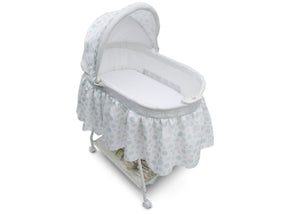 Delta Children Lots-A-Dots (371) Ultimate Sweet Beginnings Bassinet, Above View, g3g 7