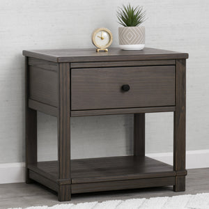 Simmons Kids Rustic Grey (084) Monterey Nightstand 10