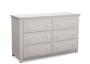 Simmons Kids Rustic Bianca (170) Oakmont 6 Drawer Dresser, Side View a3a 0