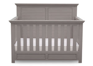 Simmons Kids Rustic Haze (940) Oakmont Crib 'N' More Front view b1b 1