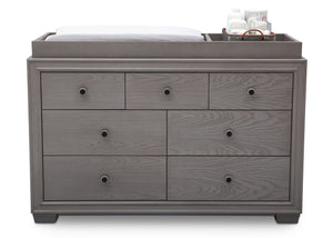 Simmons Kids Storm (161) Ravello 7 Drawer Dresser, Front View, b2b 8