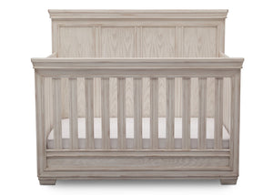 Simmons Kids Antique White (122) Ravello Crib 'N' More, Front View, b2b 9